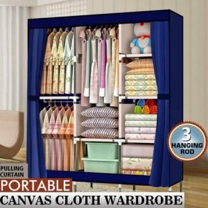 Simple Houseware Freestanding Clothes Garment Organizer Closet, Bronze