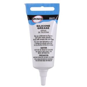 DANCO Waterproof Silicone Faucet Grease | Silicone Sealant | Plumbers valve Grease