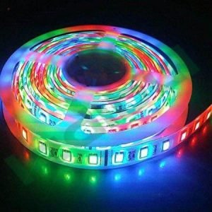 Led Strip Lights 16.4ft 5m Flexible Color Changing RGB Led Light Strip 5050 150leds LED Tape