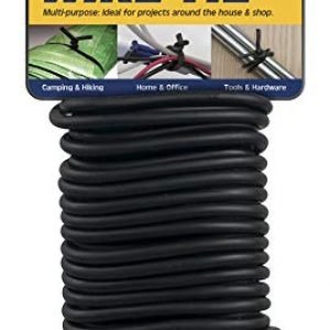 Luster Leaf STT100 Soft Twist Tie, Black, 16′ Light Duty