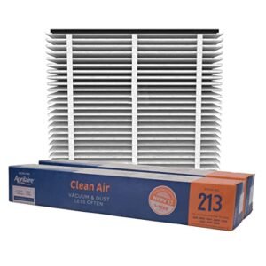AprilAire 213 Replacement Filter for AprilAire Whole House Air Purifiers - MERV 13, Healthy Home Allergy, 20x25x4 Air Filter (Pack of 2)
