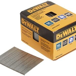 DEWALT Finish Nails, 2-1/2-Inch, 16GA, 2500 Count (Pack of 1)(DCS16250)
