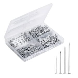 Mr. Pen- Nail Assortment Kit, 600pc, Small Nails, Nails, Nails for Hanging Pictures, Picture Hanging Nails, Finishing Nails, Hanging Nails, Picture Nails, Wall Nails for Hanging, Pin Nails