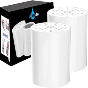 AQUALUTIO 15-Stag shower filter Replacement Cartridges Universally Compatible with any Shower Head filter