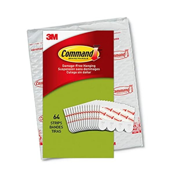 how do you use command damage free hanging strips