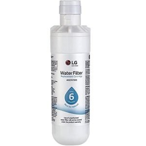 LG LT1000P - 6 Month / 200 Gallon Capacity Replacement Refrigerator Water Filter (NSF42, NSF53, and NSF401) ADQ74793501, ADQ75795105, or AGF80300704 , White